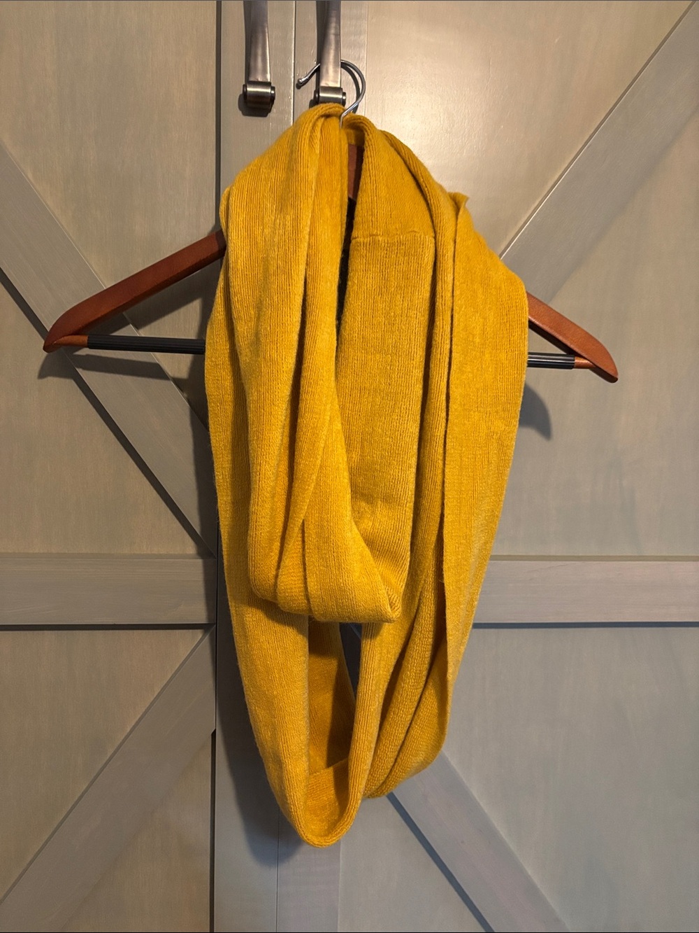 Mustard Yellow Women's Infinity Scarf -